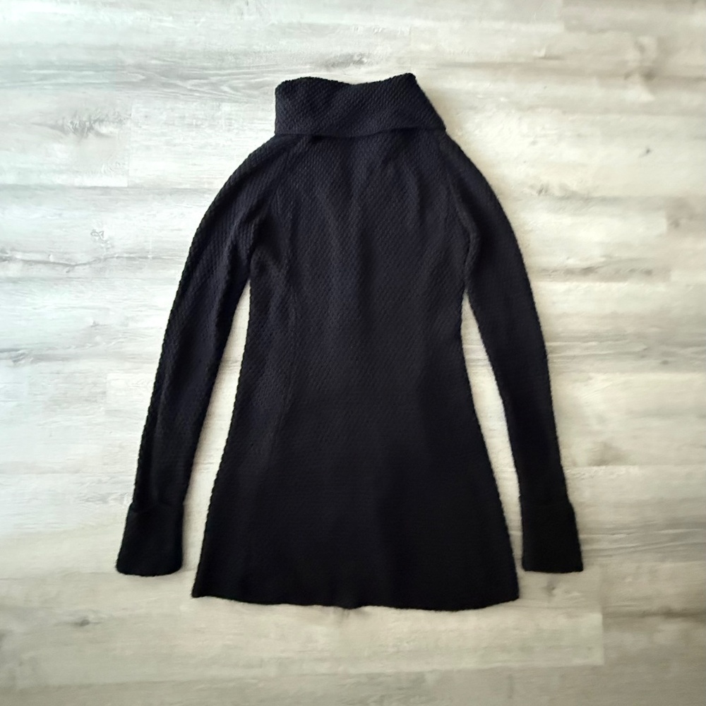 Patagonia Women’s Black Merino Wool knit  Cardigan Sweater XS - Picture 4 of 8